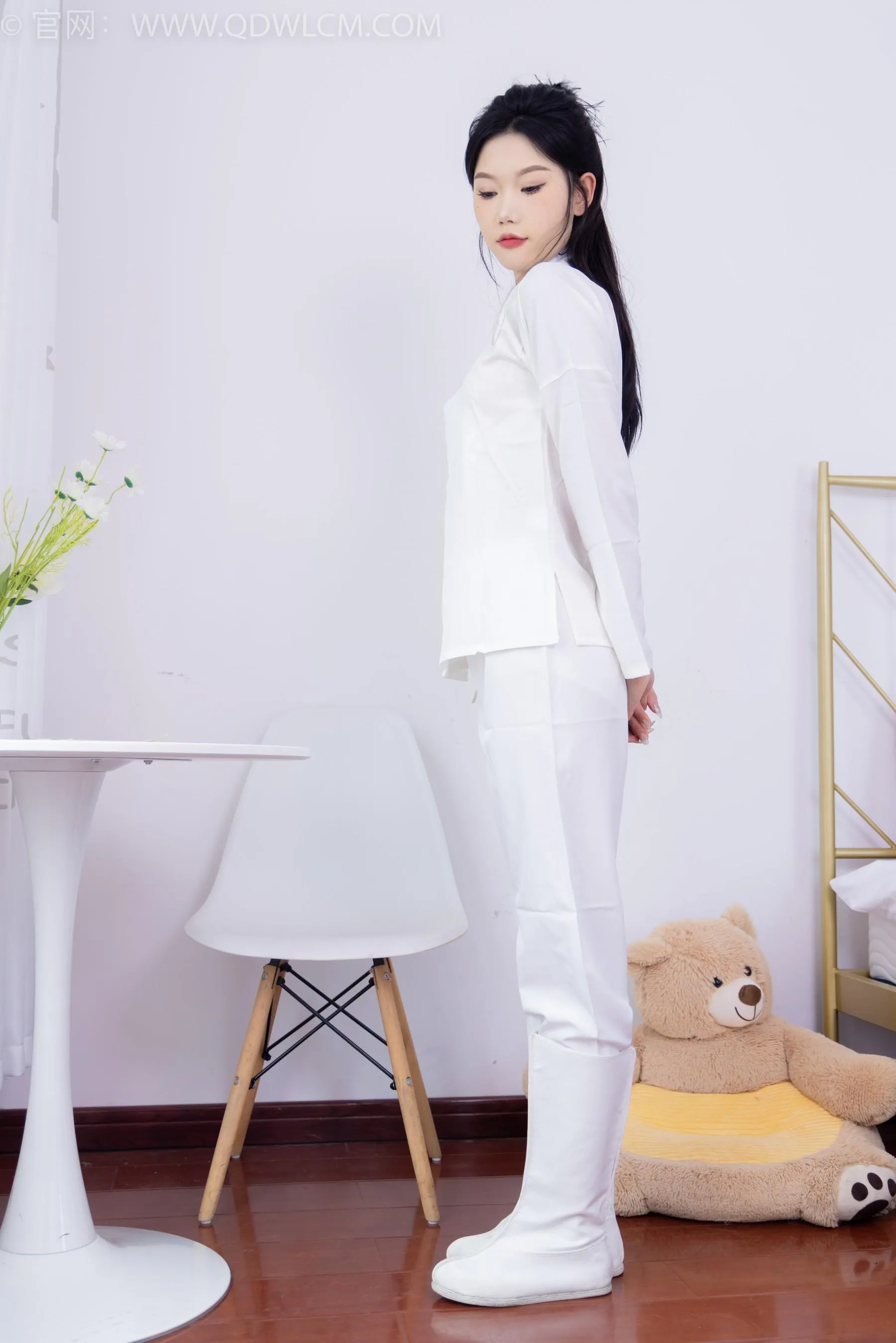 物恋传媒 NO.1586 小竹-纯白小仙女 [187P]插图4
